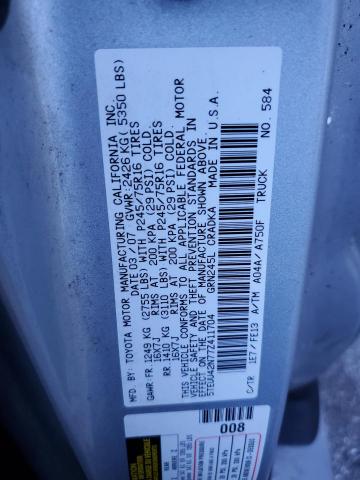 2007 TOYOTA TACOMA ACC #3266714361