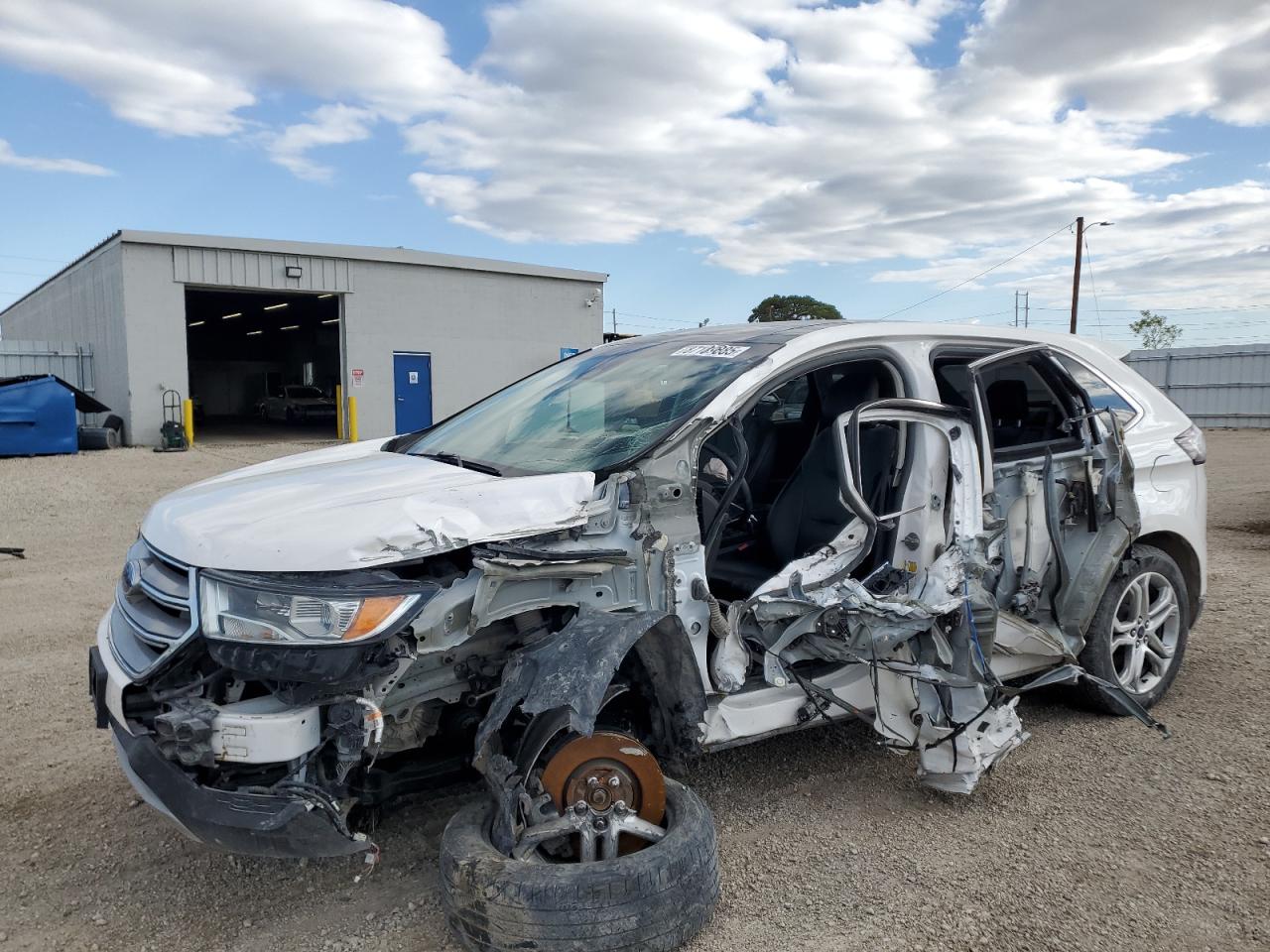 Lot #3285044391 2018 FORD EDGE TITAN