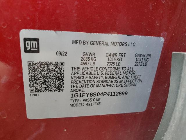 2023 CHEVROLET BOLT EUV L - 1G1FY6S04P4112699
