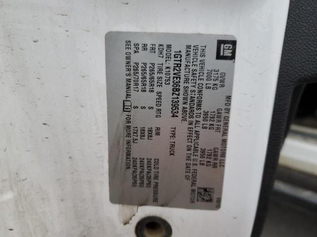 2011 GMC SIERRA K15 - 1GTR2VE36BZ139534