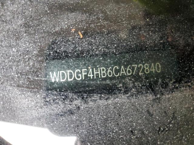 2012 MERCEDES-BENZ C 250 - WDDGF4HB6CA672840