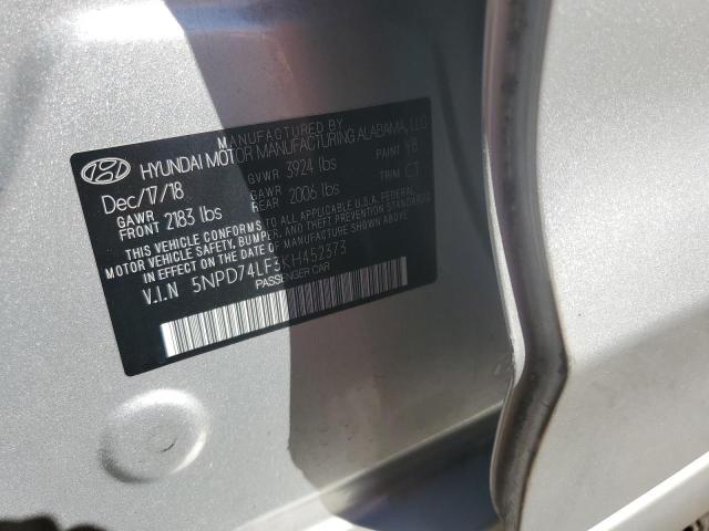 2019 HYUNDAI ELANTRA SE #3280275955