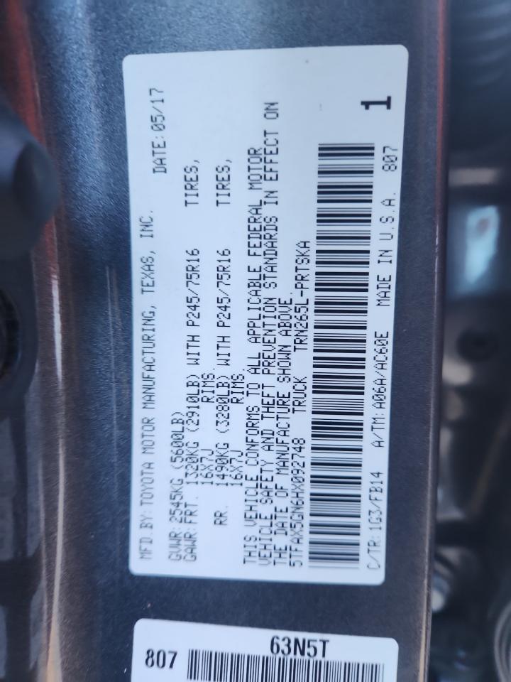 TOYOTA TACOMA DOUBLE CAB