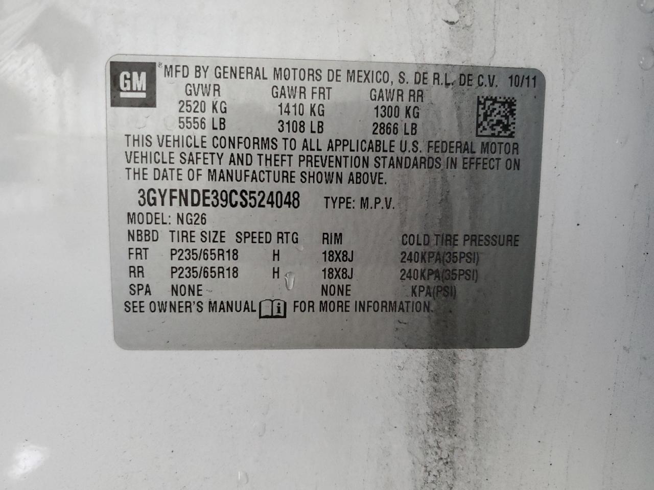 CADILLAC SRX LUXURY COLLECTION