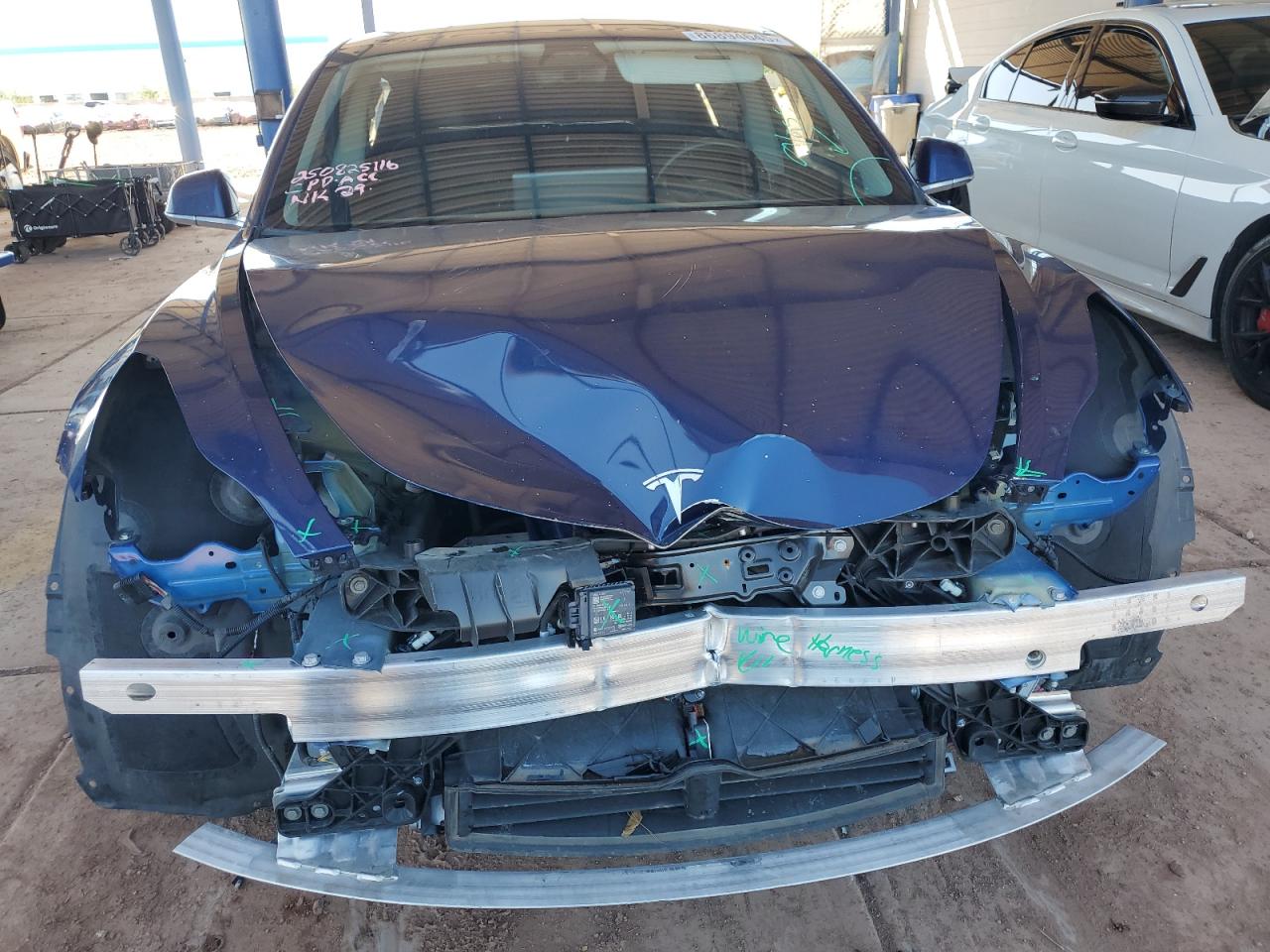 Lot #3316842694 2020 TESLA MODEL 3