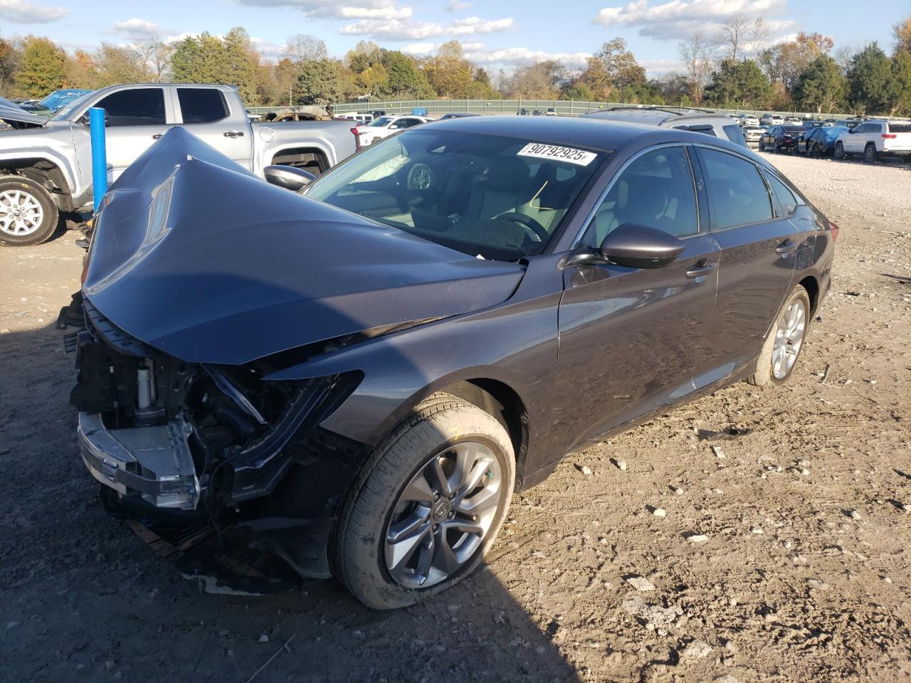 Lot #3301808348 2019 HONDA ACCORD LX