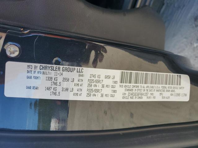 2015 DODGE GRAND CARA 2C4RDGEG6FR641257