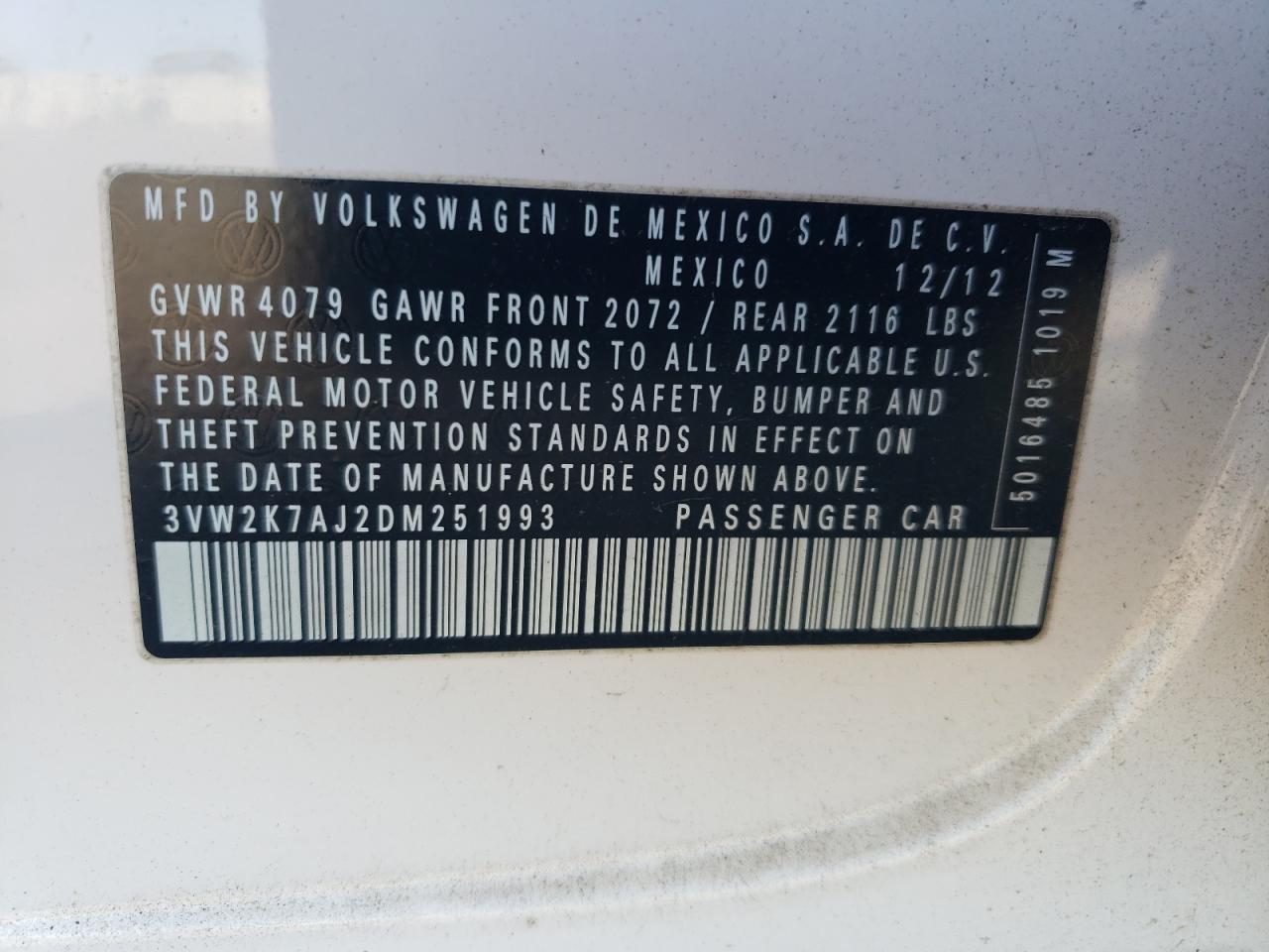 VOLKSWAGEN JETTA BASE