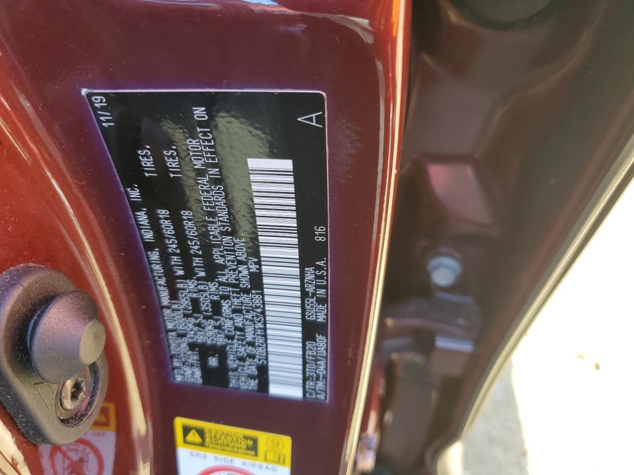 TOYOTA HIGHLANDER LE