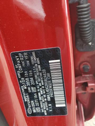 2024 HYUNDAI ELANTRA SE - KMHLL4DG2RU824439