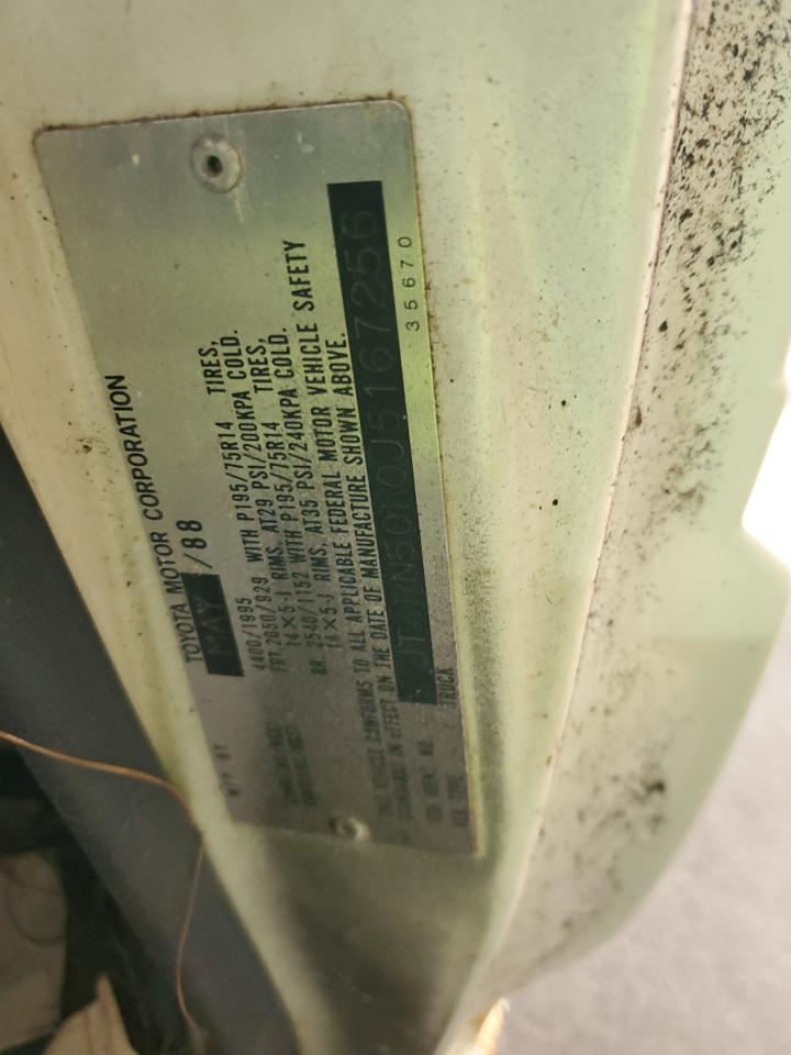 Lot #3269062071 1988 TOYOTA PICKUP 1/2