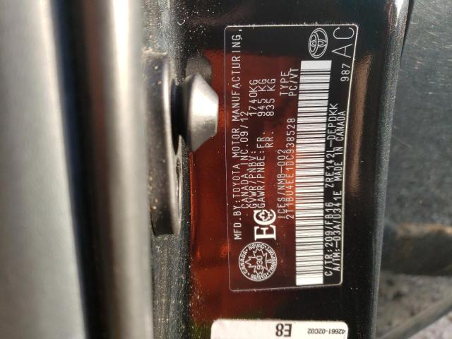 2013 TOYOTA COROLLA BA - 2T1BU4EE1DC938528