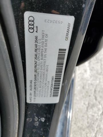 2016 AUDI A6 PREMIUM WAUCFAFC5GN103461