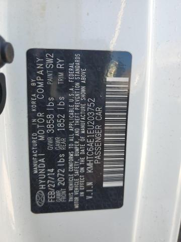 2014 HYUNDAI VELOSTER T #3296280490