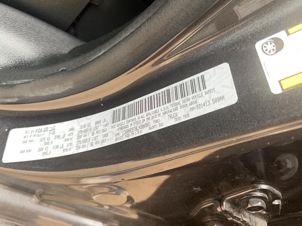 RAM 1500 BIG HORN/LONE STAR