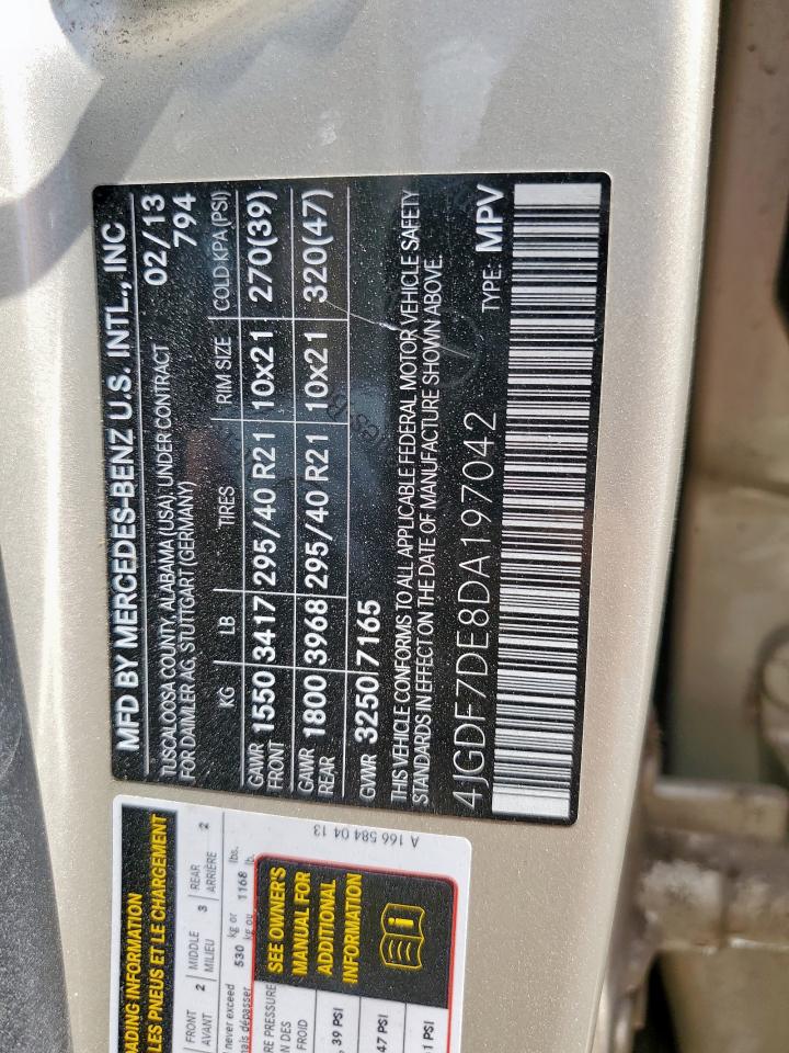 MERCEDES-BENZ GL-CLASS 550 4MATIC