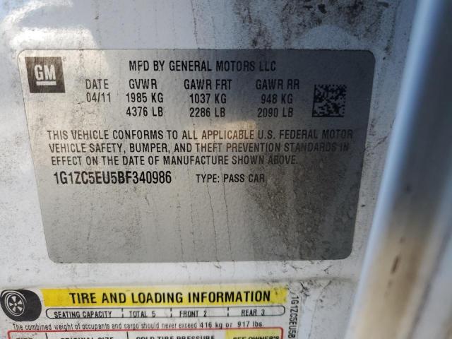 2011 CHEVROLET MALIBU 1LT - 1G1ZC5EU5BF340986