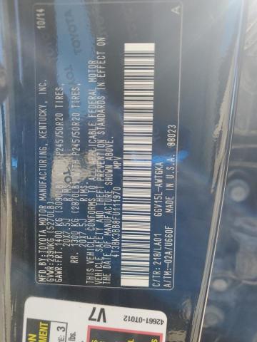 2015 TOYOTA VENZA LE 4T3BK3BB8FU111970