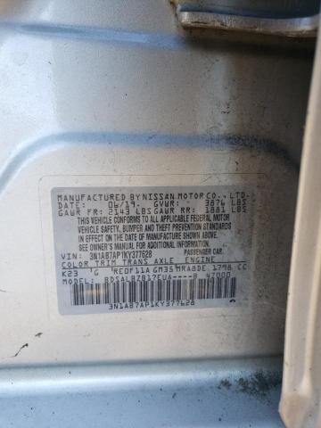 2019 NISSAN SENTRA S 3N1AB7AP1KY377628