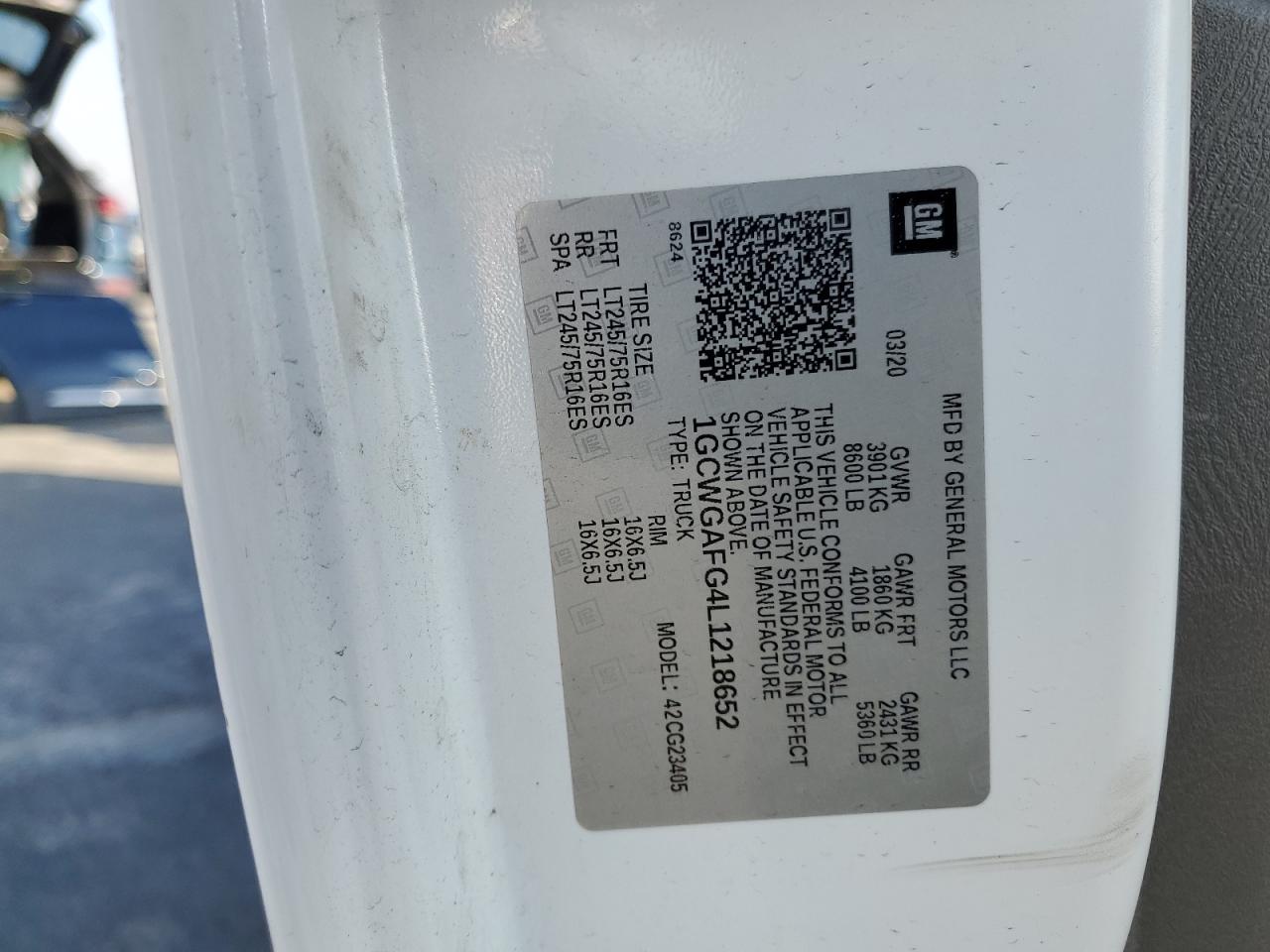 CHEVROLET EXPRESS G2