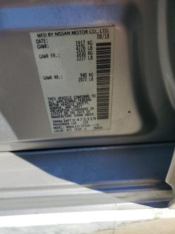 2018 NISSAN ALTIMA 2.5 - 1N4AL3AP7JC475319