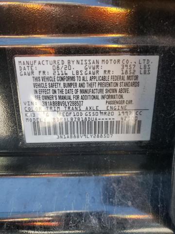 2020 NISSAN SENTRA S #3286527144