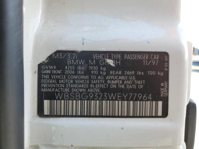 1998 BMW M3 #3297223388