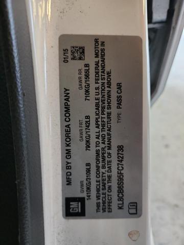 2015 CHEVROLET SPARK LS #3294689058