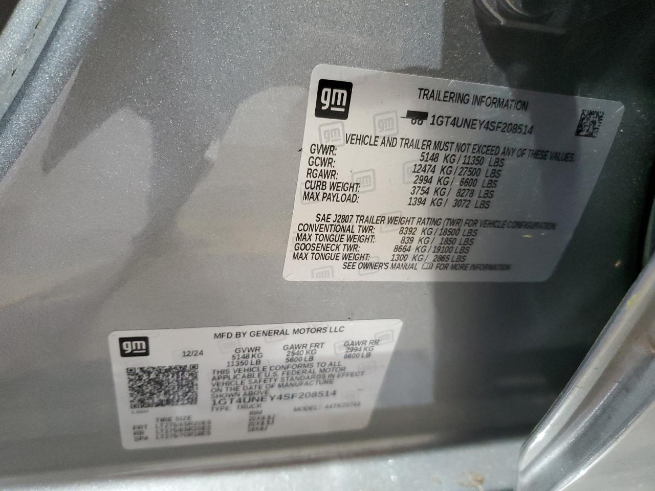 GMC SIERRA K2500 SLT