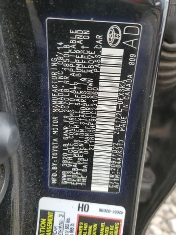 2015 TOYOTA COROLLA L - 2T1BURHE9FC231060