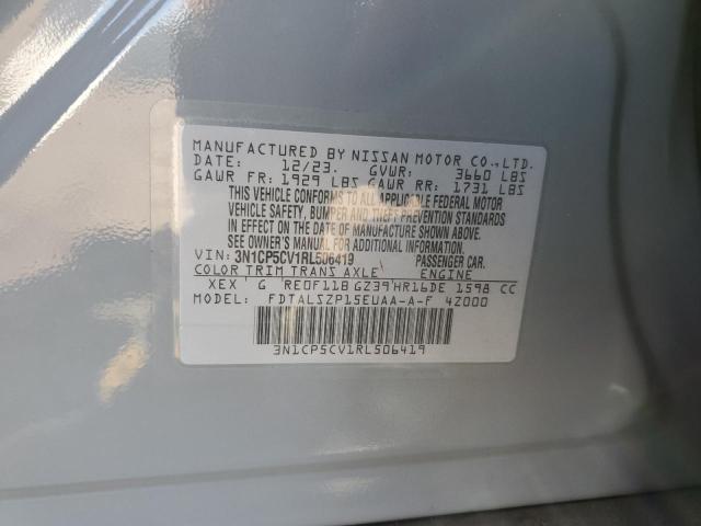 2024 NISSAN KICKS SV - 3N1CP5CV1RL506419