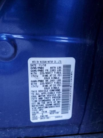 2017 NISSAN ROGUE S - JN8AT2MV3HW007955