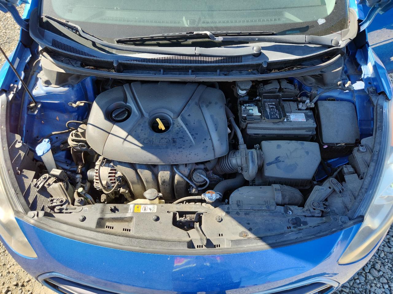 Lot #3284573354 2017 HYUNDAI ELANTRA GT