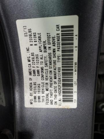 2013 HONDA ACCORD LX - 1HGCR2F35DA137498