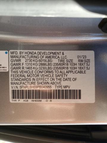 2023 HONDA ODYSSEY EXL - 5FNRL6H69PB040955