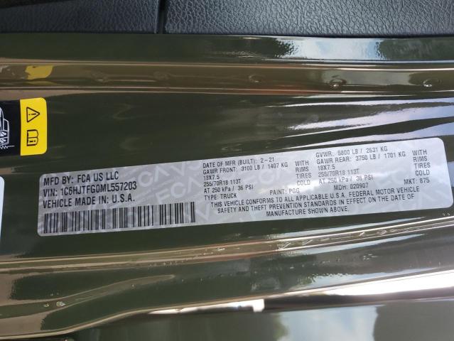 2021 JEEP GLADIATOR #3302948608