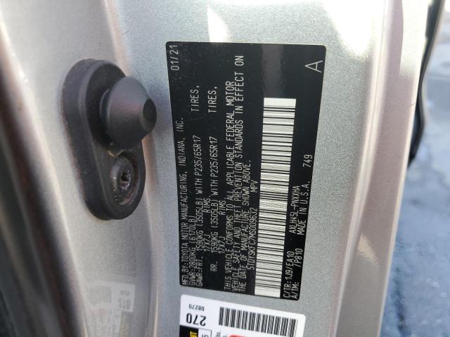 2021 TOYOTA SIENNA XLE #3278770625