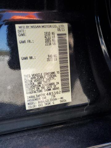 2015 NISSAN ALTIMA 2.5 - 1N4AL3AP7FC485162