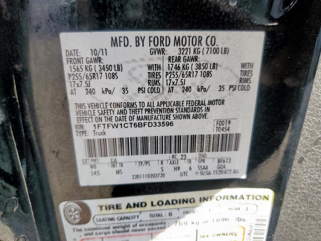 FORD F-150 SUPERCREW