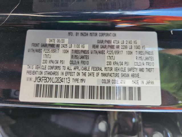 2020 MAZDA CX-5 TOURI - JM3KFBCMXL0834113