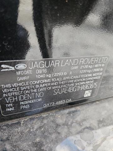 2017 JAGUAR XE PRESTIGE - SAJAE4BG1HA963875