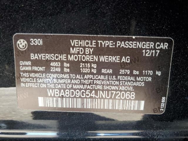 2018 BMW 330 XI #3302650013