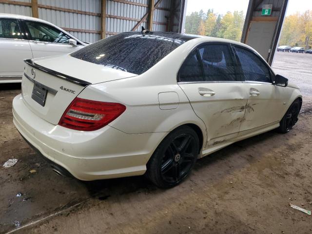 2012 MERCEDES-BENZ C 350 4MAT - WDDGF8JBXCA606115