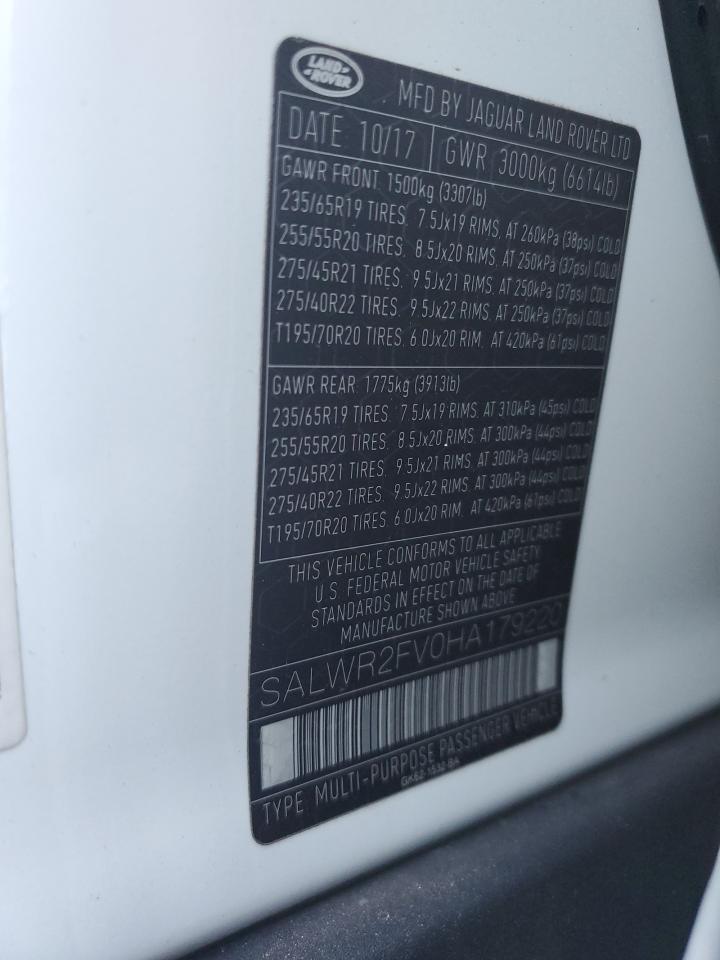 LAND ROVER RANGE ROVER HSE