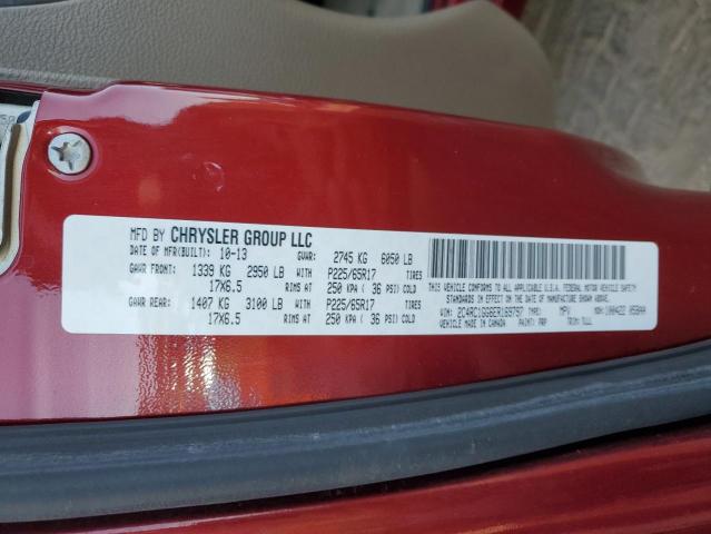 2014 CHRYSLER TOWN & COU - 2C4RC1GG6ER169797