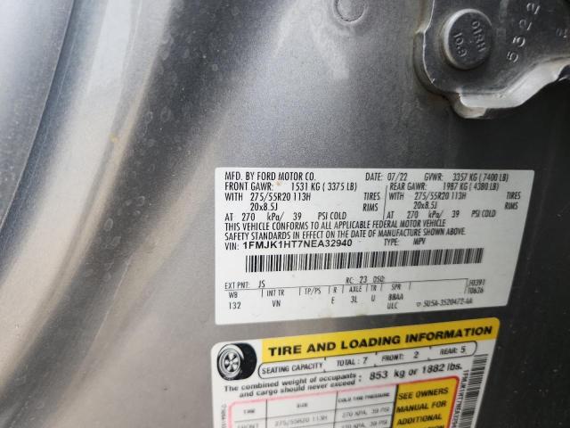 2022 FORD EXPEDITION #3285696647