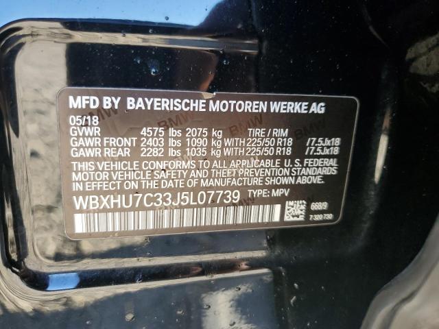 2018 BMW X1 SDRIVE2 - WBXHU7C33J5L07739