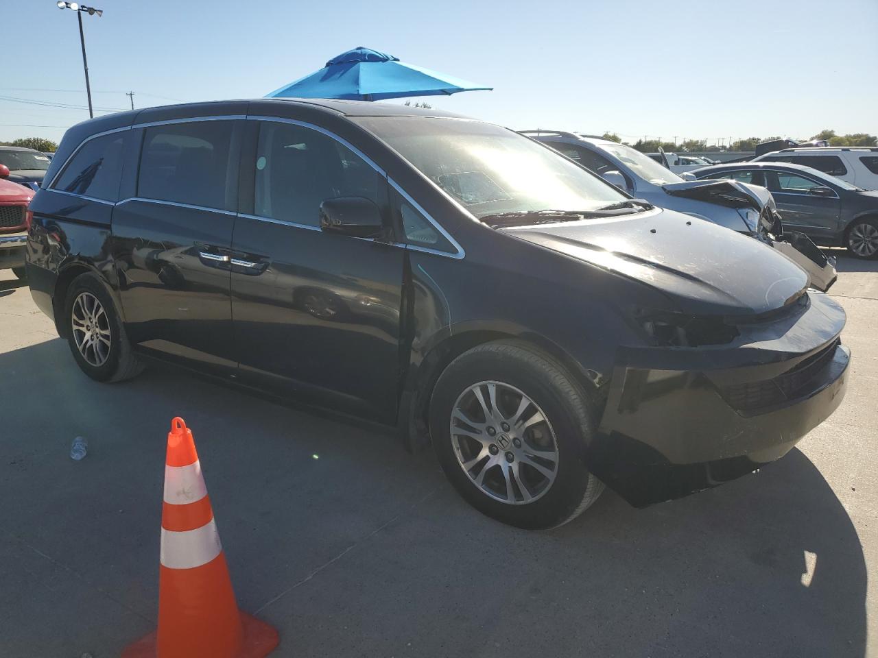 Lot #3284210586 2012 HONDA ODYSSEY EXL