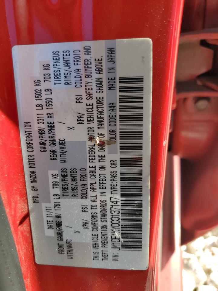 Lot #3317185127 2012 MAZDA MAZDA2