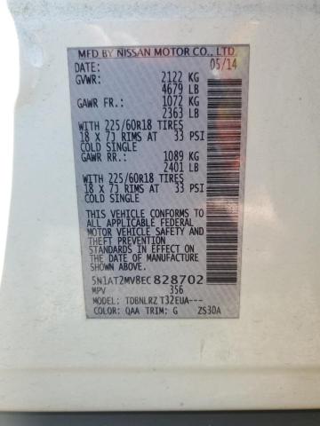 2014 NISSAN ROGUE S - 5N1AT2MV8EC828702